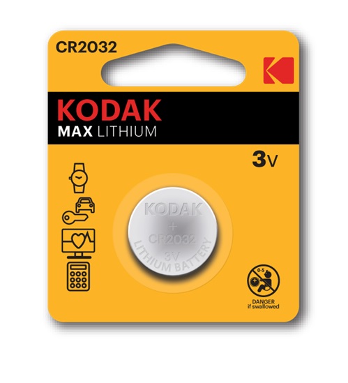 KODAK Max Lithium CR2032 BL1