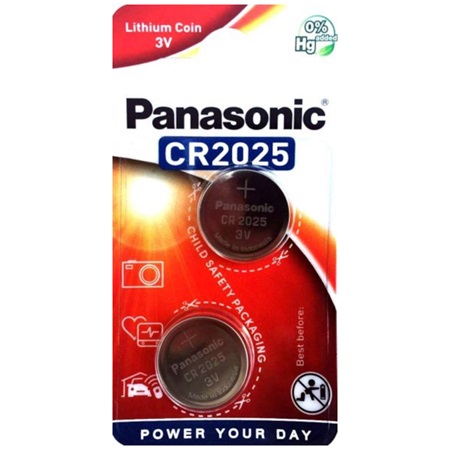 PANASONIC Lithium CR2025 BL2