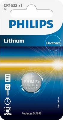 PHILIPS Lithium CR1632 BL1
