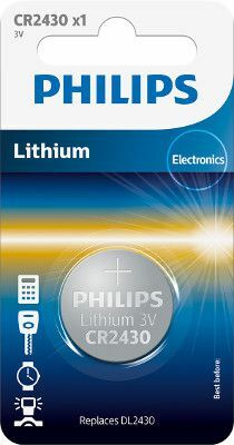 PHILIPS Lithium CR2430 BL1