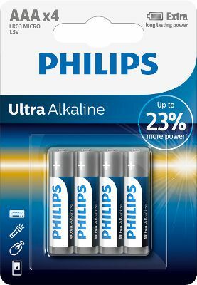 PHILIPS Ultra Alkaline LR03 AAA BL4