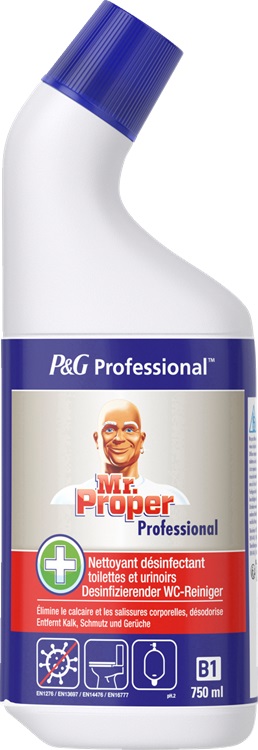 MR PROPER Professional 7236 Desinfizierender WC Reiniger 750ml