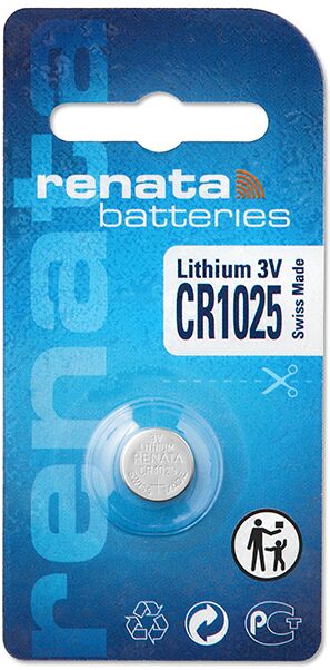 RENATA Lithium CR1025 BL1