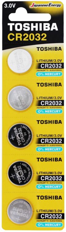 TOSHIBA Lithium CR2032 BL5