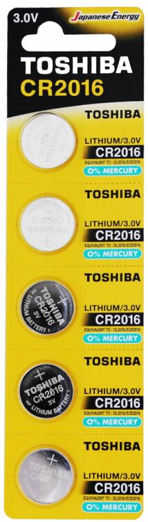 TOSHIBA Lithium CR2016 BL5