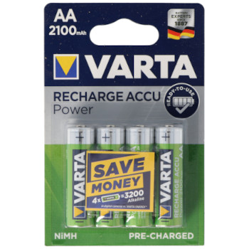 VARTA 56616 Ready2Use AA 2100mAh Value Pack BL4
