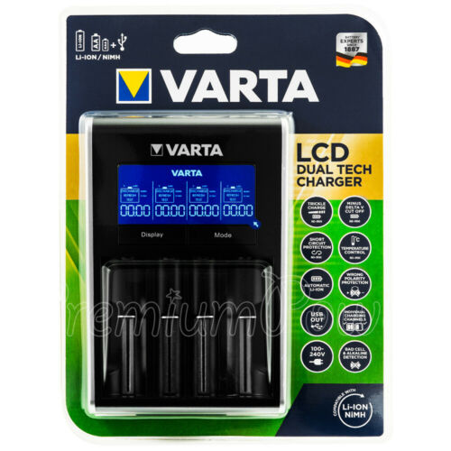 VARTA 57676 101 401 LCD Dual Charger BL1