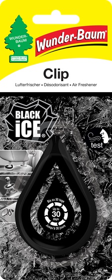 WUNDERBAUM 1042 Clip Black Ice
