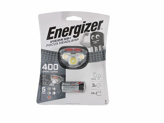 ENERGIZER 300280702 Vision HD+ Focu Headlight 5LED incl. 3x AAA BL1